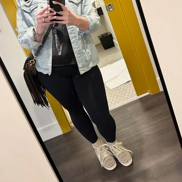 Christian Louboutin Veau Velour Spiked Sneakers - Picture 12 of 12